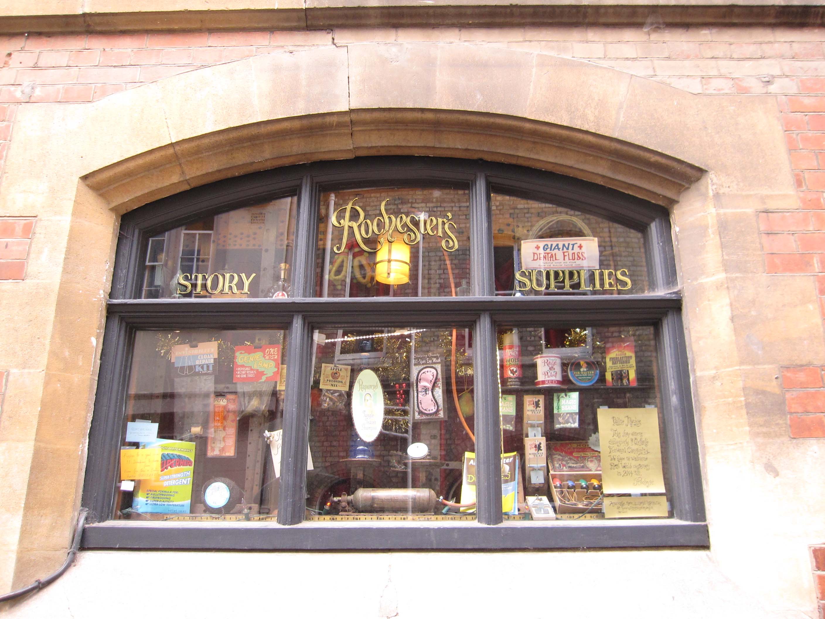 Oxford Fictional shop